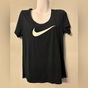 Nike. Black. Dri-fit T-shirt. Women's size M.